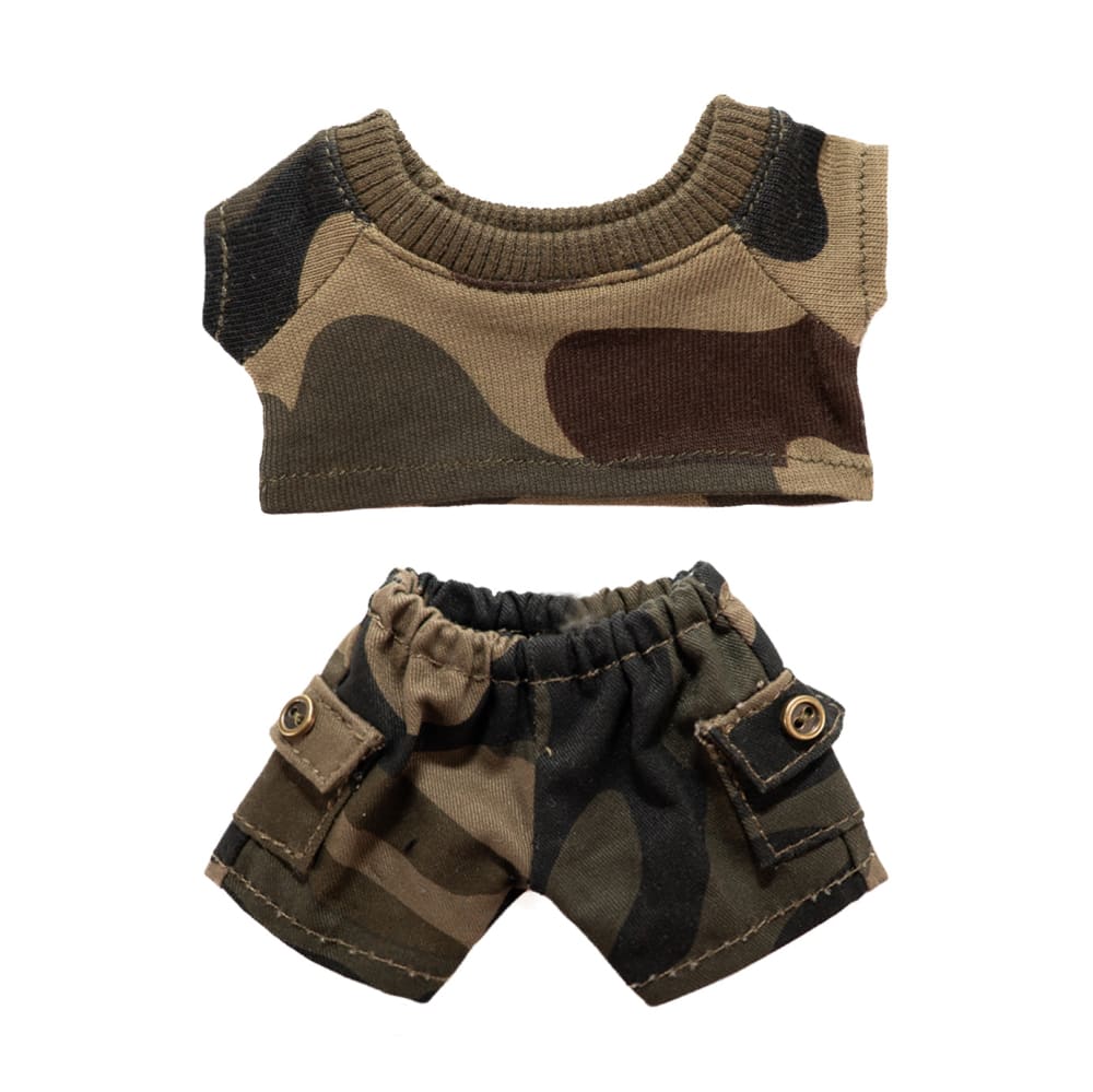 Mini Plush Outfit Camo Outfit accessory