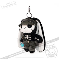 Load image into Gallery viewer, Mini Plush Outfit Camo off the Shoulder Overalls accessory
