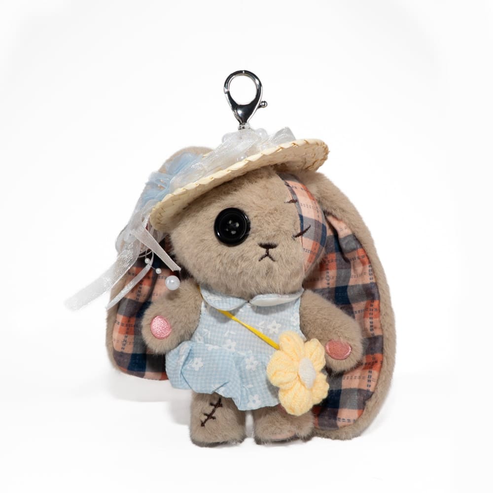Mini Plush Outfit Country Gingham Outfit accessory