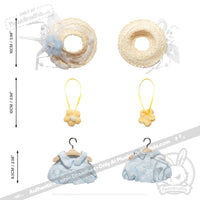 Load image into Gallery viewer, Mini Plush Outfit Country Gingham Outfit accessory
