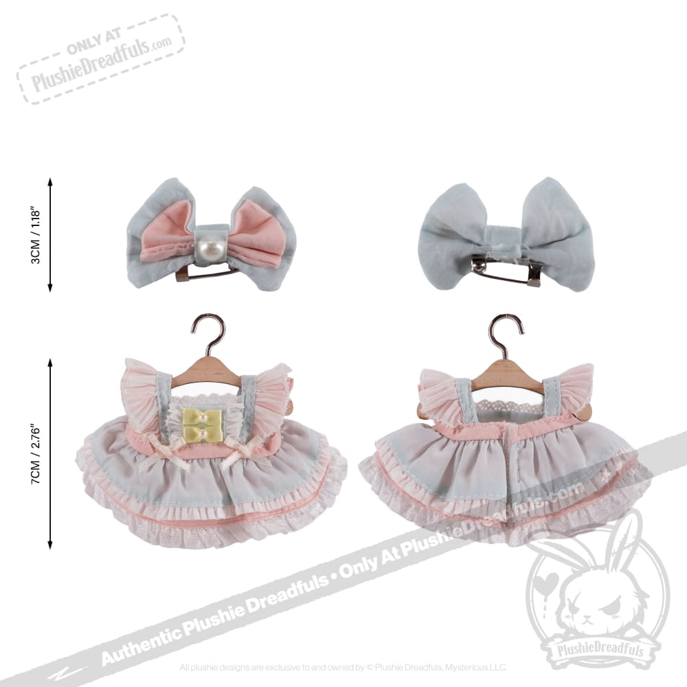 Mini Plush Outfit - Cream Soda Dress accessory