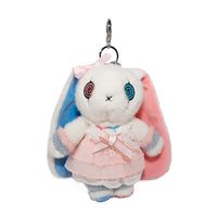 Load image into Gallery viewer, Mini Plush Outfit Frilly Pink Two Tier Dress accessory
