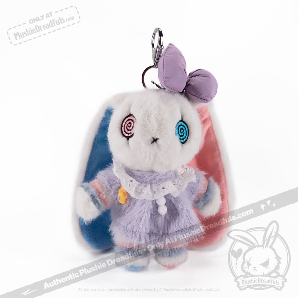 Mini Plush Outfit - Fuzzy Purple Dress accessory