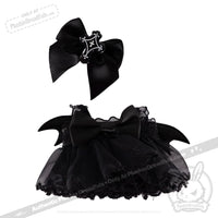 Load image into Gallery viewer, Mini Plush Outfit - Gothic Dress Set accessory
