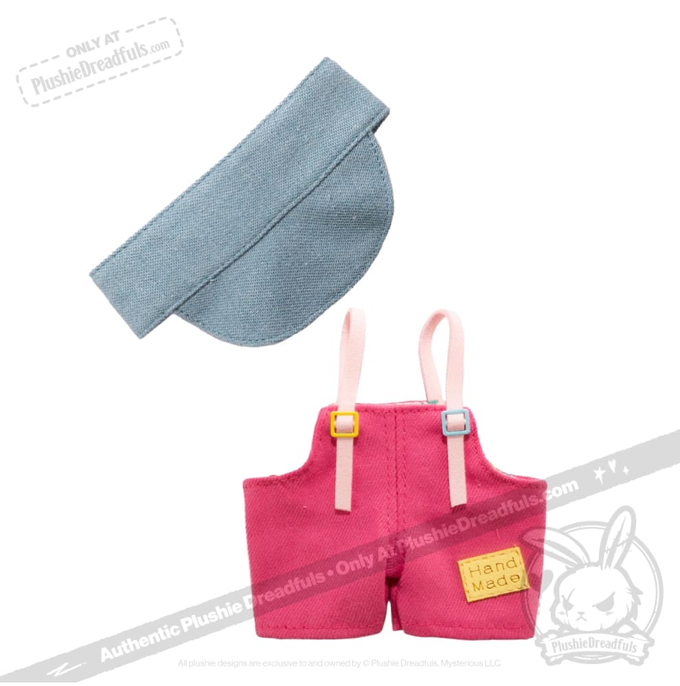 Mini Plush Outfit - Handy Cute Utility Wear Hot Pink accessory