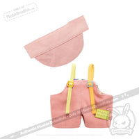 Load image into Gallery viewer, Mini Plush Outfit - Handy Cute Utility Wear light pink accessory
