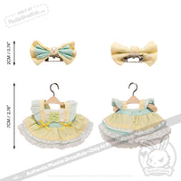 Load image into Gallery viewer, Mini Plush Outfit - Lemon Soda Dress accessory
