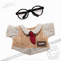 Load image into Gallery viewer, Mini Plush Outfit - Lil Professor accessory
