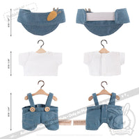 Load image into Gallery viewer, Mini Plush Outfit Overall Set accessory
