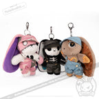 Mini Plush Outfit Pink Camo off the Shoulder Overalls accessory