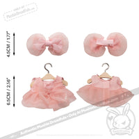 Load image into Gallery viewer, Mini Plush Outfit - Pink Cupcake Dress accessory
