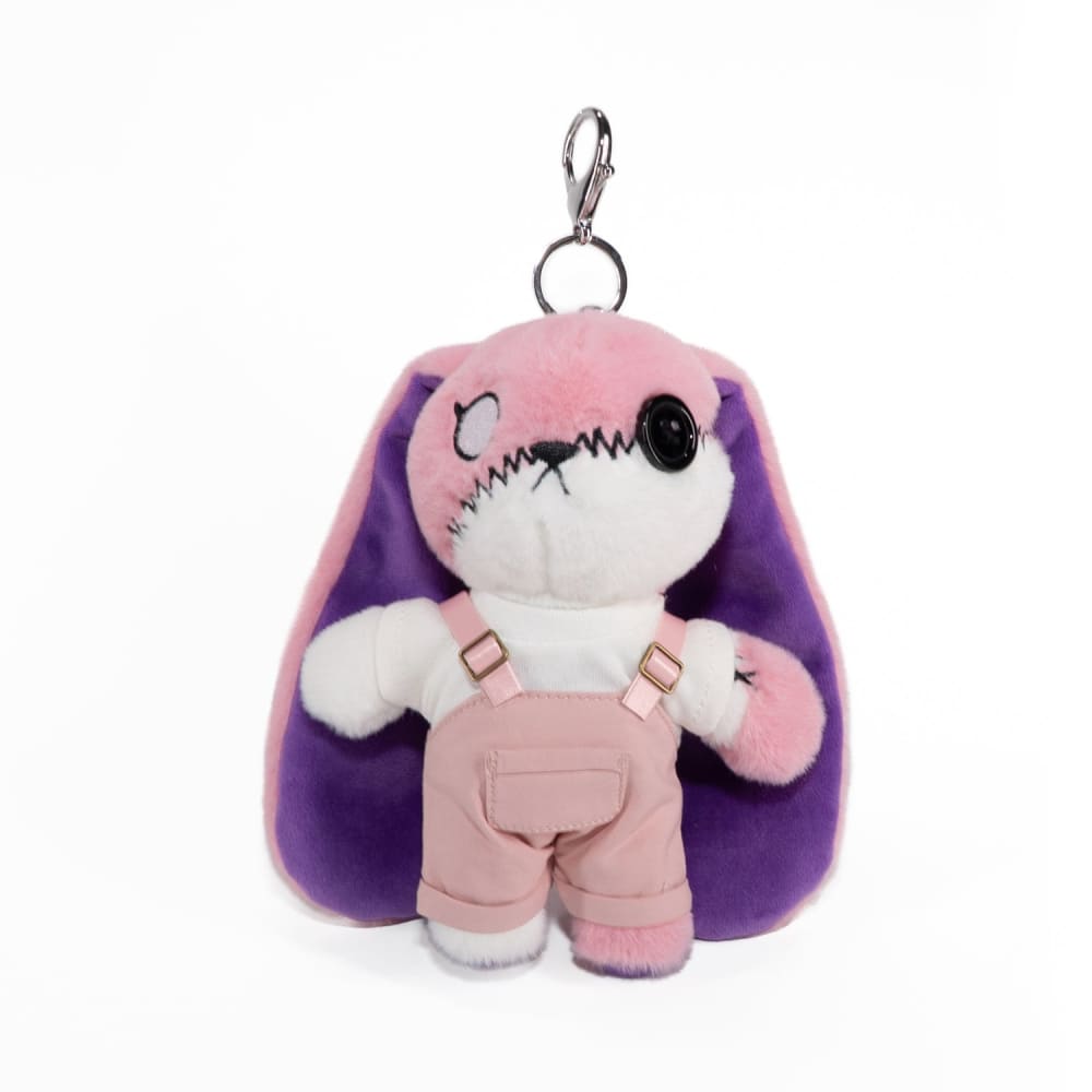 Mini Plush Outfit - Pink Farmeralls accessory