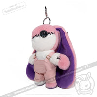 Load image into Gallery viewer, Mini Plush Outfit - Pink Farmeralls accessory
