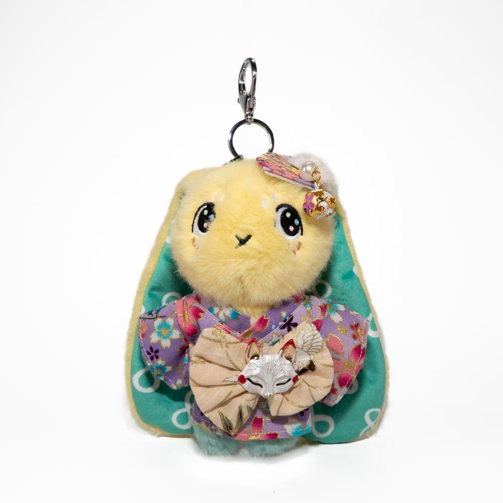 Mini Plush Outfit - Purple Kimono accessory