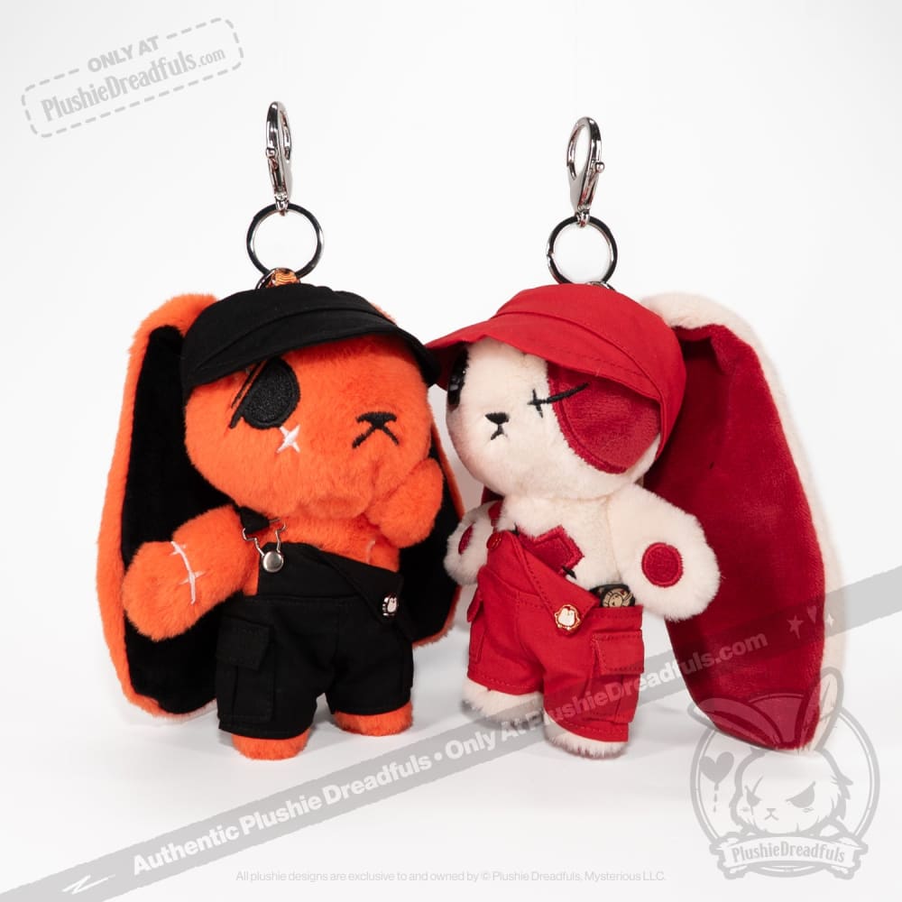 Mini Plush Outfit Red off the Shoulder Overalls (Copy) accessory