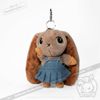 Load image into Gallery viewer, Mini Plush Outfit - Sherbet Overall Skirt accessory
