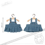 Mini Plush Outfit - Sherbet Overall Skirt accessory