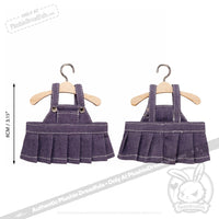Load image into Gallery viewer, Mini Plush Outfit - Sherbet Overall Skirt accessory
