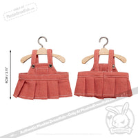 Load image into Gallery viewer, Mini Plush Outfit - Sherbet Overall Skirt accessory
