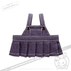 Mini Plush Outfit - Overall Skirt Purple accessory