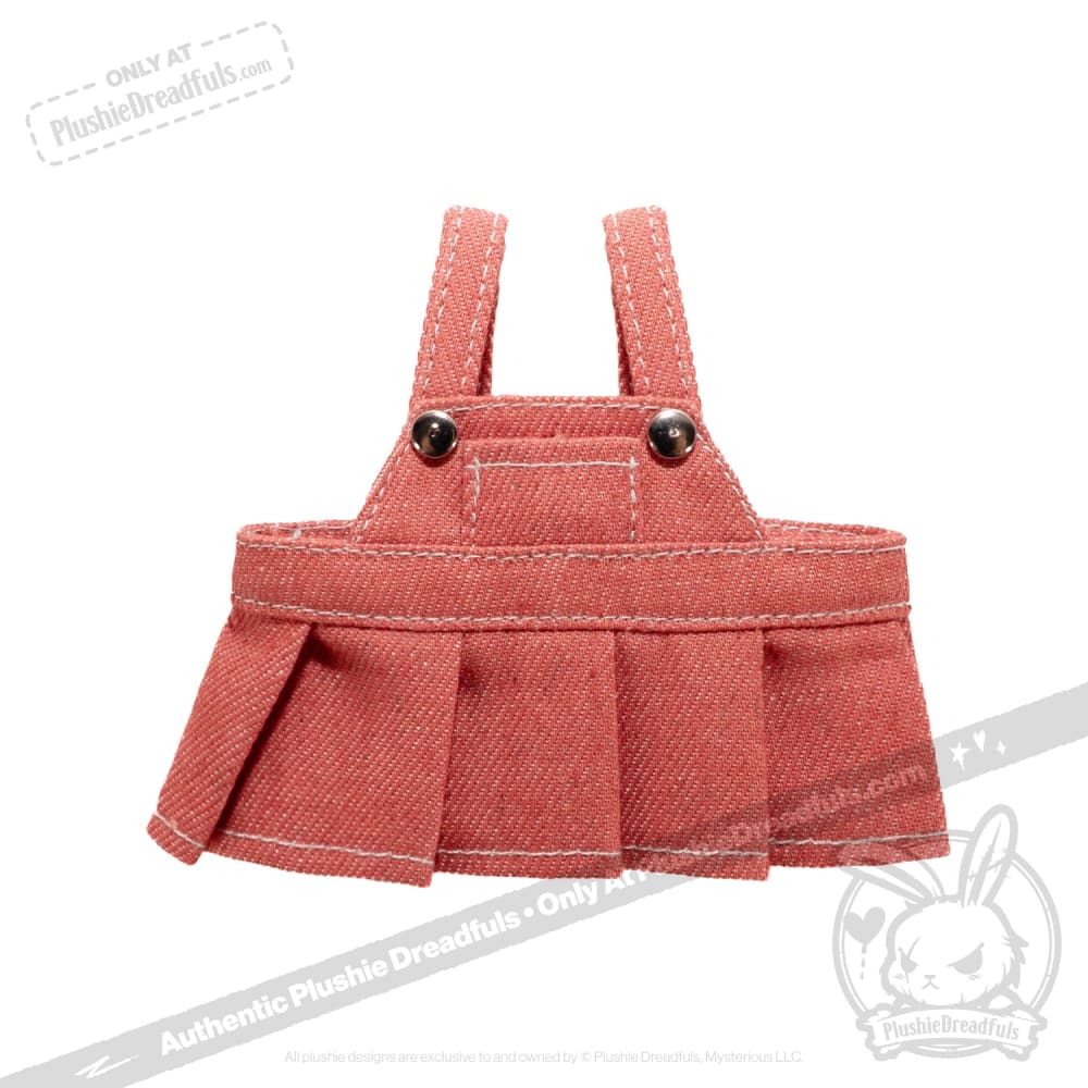 Mini Plush Outfit - Overall Skirt Rose accessory