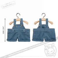 Load image into Gallery viewer, Mini Plush Outfit - Sherbet Overalls accessory

