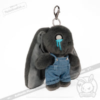 Load image into Gallery viewer, Mini Plush Outfit - Sherbet Overalls accessory
