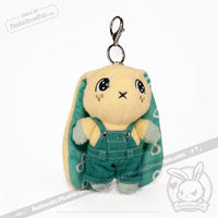 Load image into Gallery viewer, Mini Plush Outfit - Sherbet Overalls accessory
