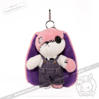 Load image into Gallery viewer, Mini Plush Outfit - Sherbet Overalls accessory
