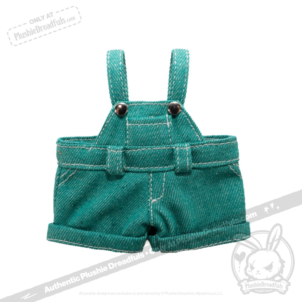 Mini Plush Outfit - Sherbet Overalls Forest Green accessory