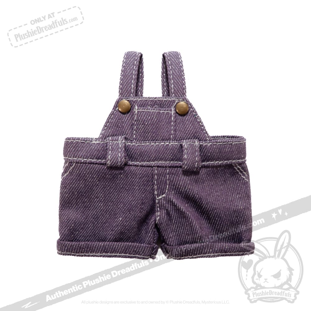 Mini Plush Outfit - Sherbet Overalls Purple accessory