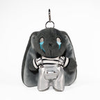 Mini Plush Outfit Silver and Stripes Outfit accessory