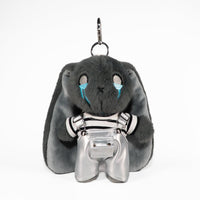 Load image into Gallery viewer, Mini Plush Outfit Silver and Stripes Outfit accessory
