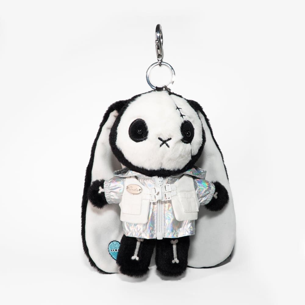 Mini Plush Outfit Silver Jacket accessory
