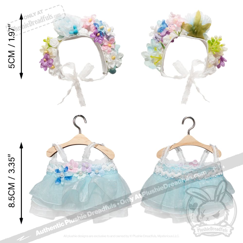 Mini Plush Outfit Spring Festival Sprite Dress accessory