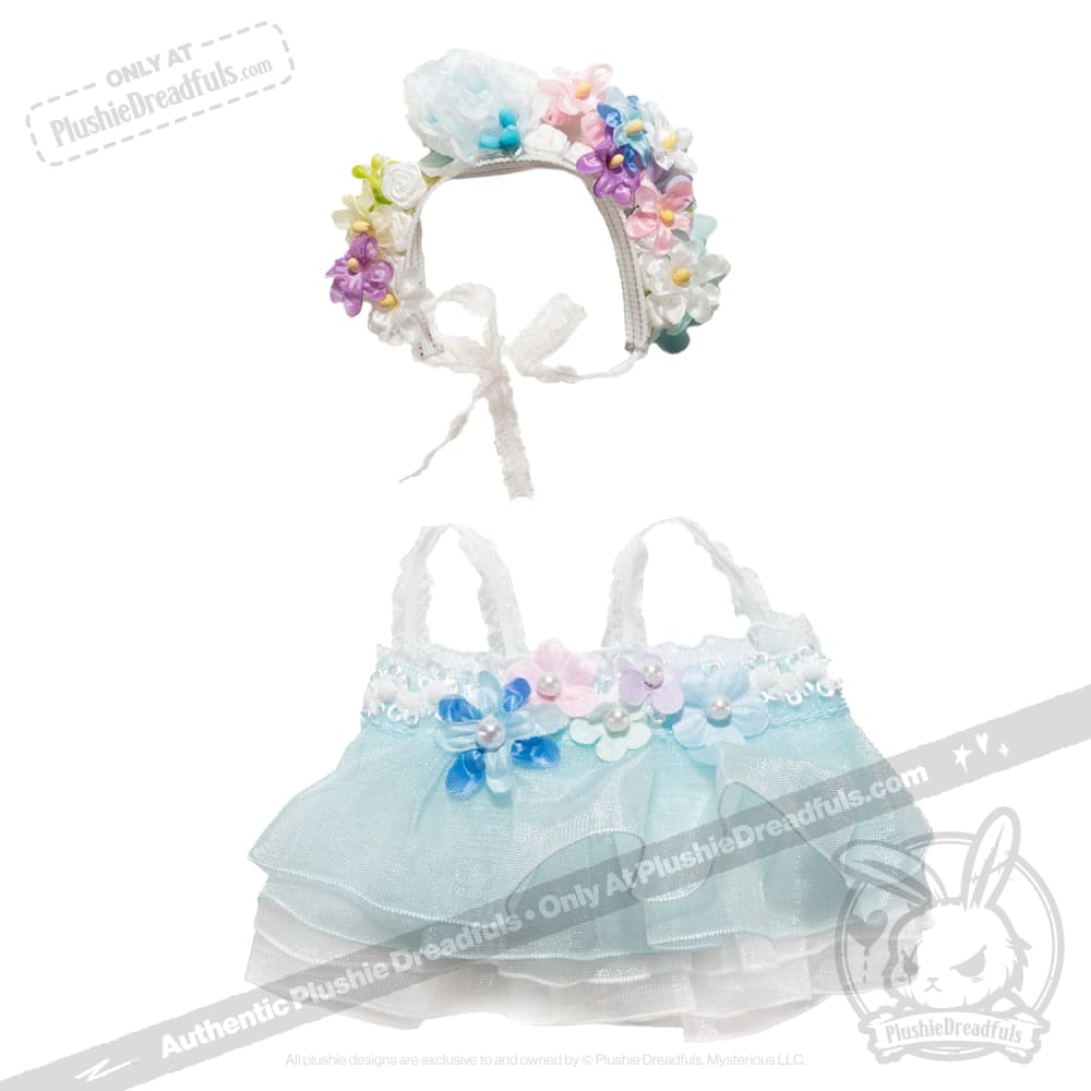 Mini Plush Outfit Spring Festival Sprite Dress accessory