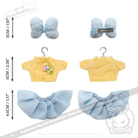 Load image into Gallery viewer, Mini Plush Outfit - Summer Nights Flower Sweater Ensemble accessory
