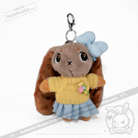 Load image into Gallery viewer, Mini Plush Outfit - Summer Nights Flower Sweater Ensemble accessory
