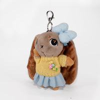 Load image into Gallery viewer, Mini Plush Outfit - Summer Nights Flower Sweater Ensemble accessory
