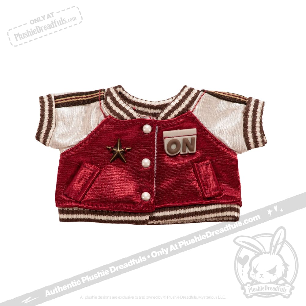 Mini Plush Outfit - Varsity Jacket accessory