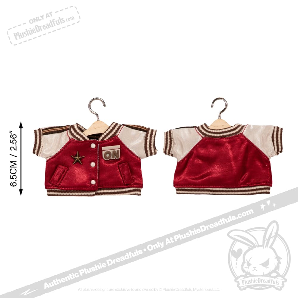 Mini Plush Outfit - Varsity Jacket accessory