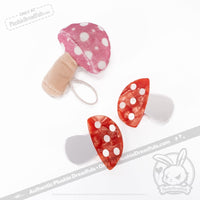 Load image into Gallery viewer, Mushroom Hair Clips Hair Clip
