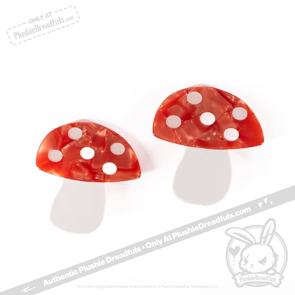 Mushroom Hair Clips Hair Clip