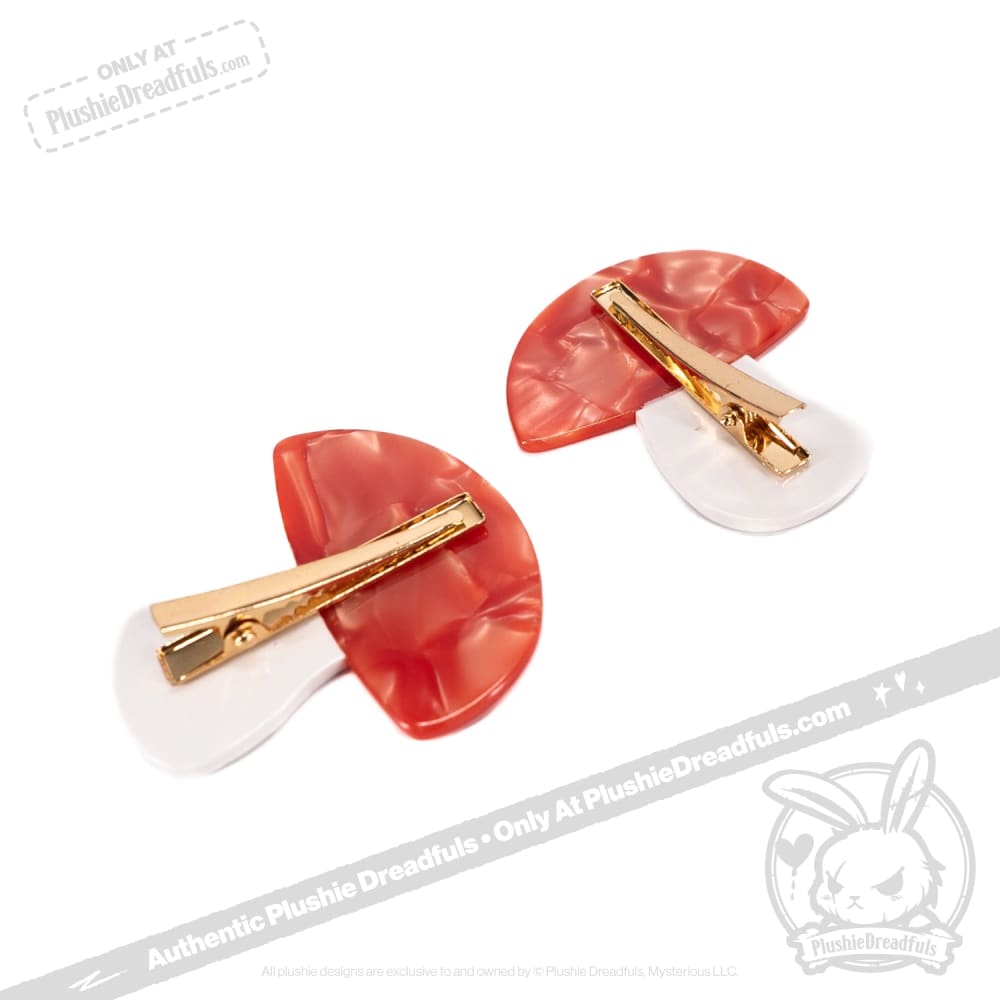 Mushroom Hair Clips Hair Clip