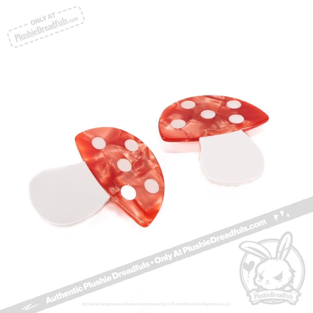 Mushroom Hair Clips Hair Clip