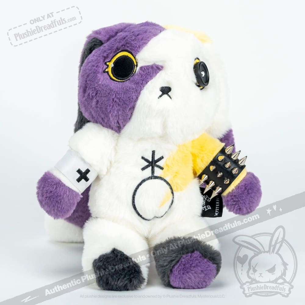 Plushie Dreadfuls -Non Binary Rabbit - Plush Stuffed Animal - Mysterious