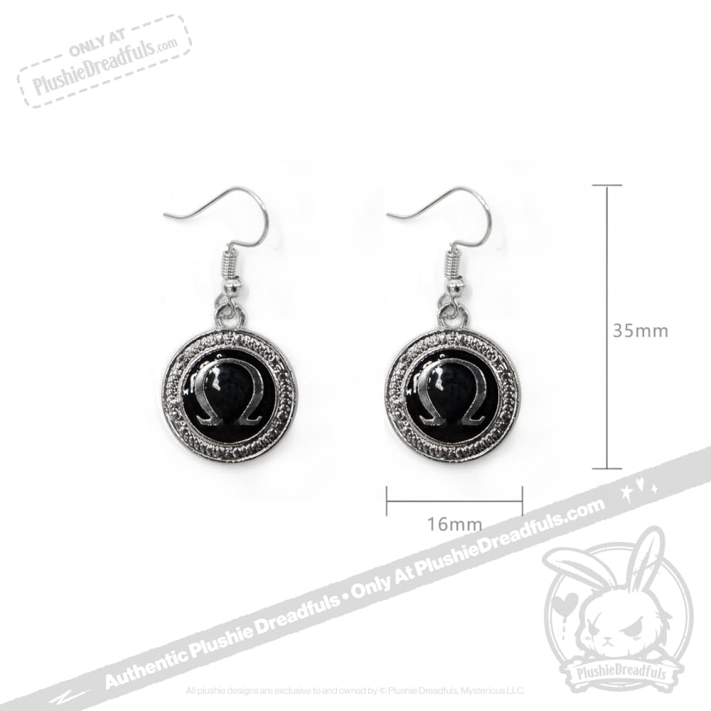 Omega Earring and Necklace Set - Mysterious
