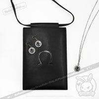 Load image into Gallery viewer, Omega Earring and Necklace Set - Mysterious
