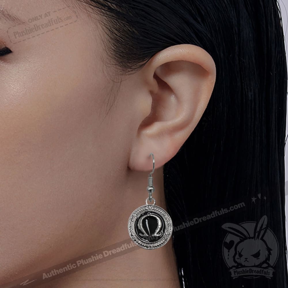 Omega Earring and Necklace Set - Mysterious