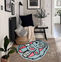 Load image into Gallery viewer, Ouchie Rabbit Rug Home Decoration
